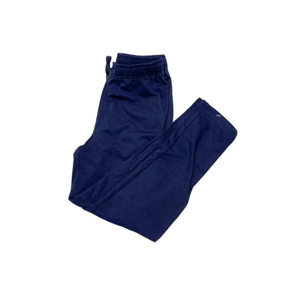 NEW OUGES Women's Open Bottom Cotton Sweatpants Navy Blue - Picture 5 of 6